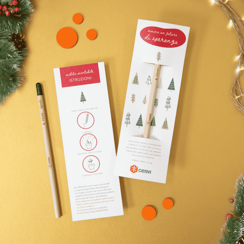 Matita piantabile Natale | Abete rosso